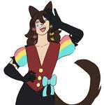 Full body art of Lex (belongs to @pupstrrinc)