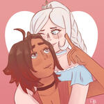 Ruby and Weiss from RWBY